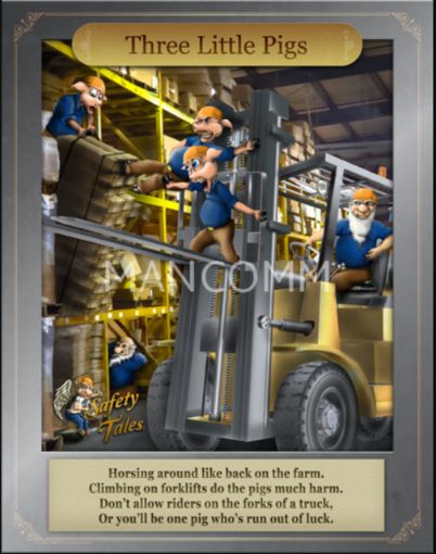 Picture of SAFETY TALES - Forklift Safety Poster