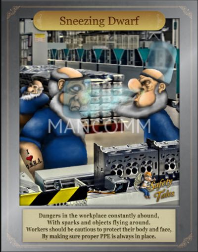 Picture of SAFETY TALES - Wear PPE Safety Poster