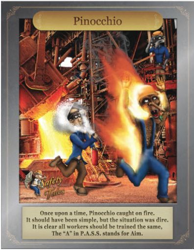 Picture of SAFETY TALES - P.A.S.S. Safety Poster 