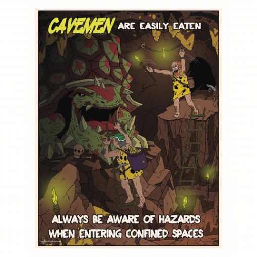 Picture of Caveman Poster - Spaces